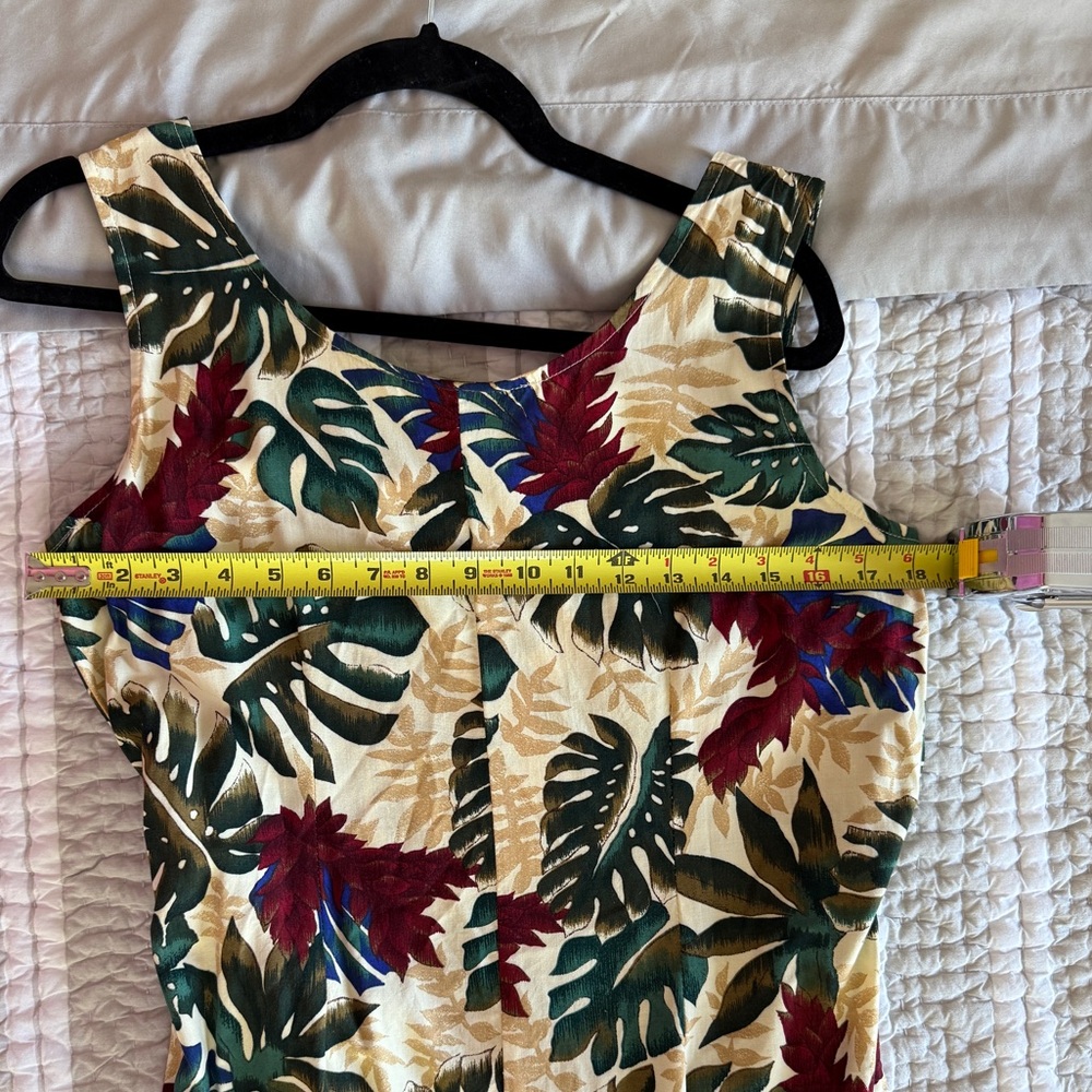Hilo Hattie Multicolor Tropical Vintage Mini Dress, Size Medium - Picture 4 of 6